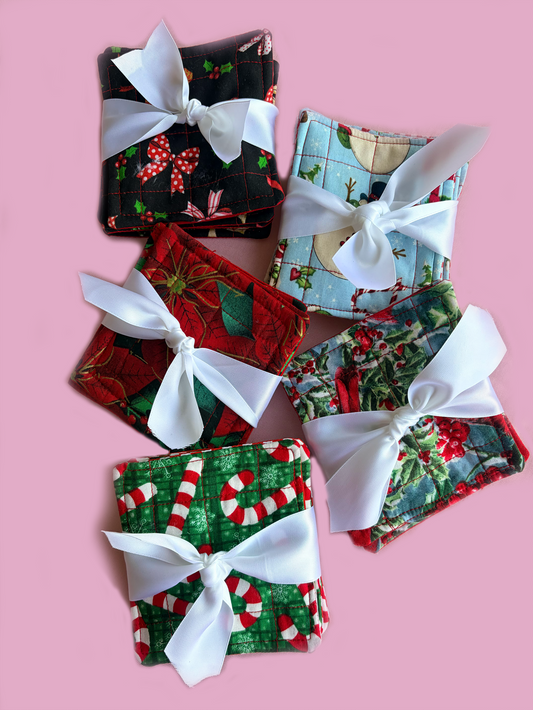 Group of Christmas Themes Coasters