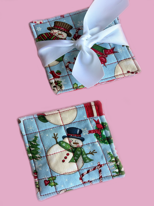 Snowman Coasters